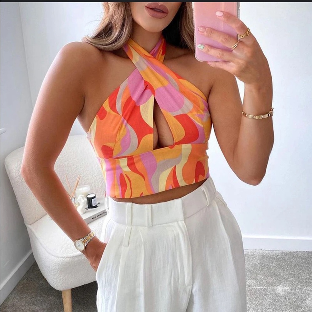 Zara Halter Top - Picture 2 of 4
